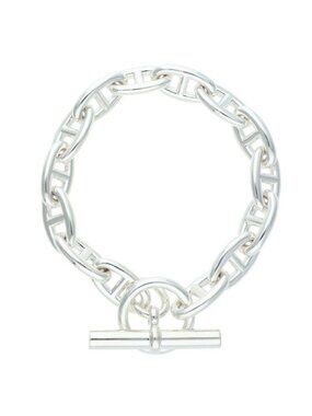 Hermes Chaine D'ancre GM Silver Bracelet
